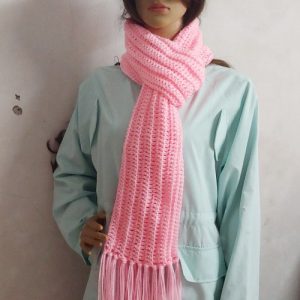 Syal /scarf unisex rajut